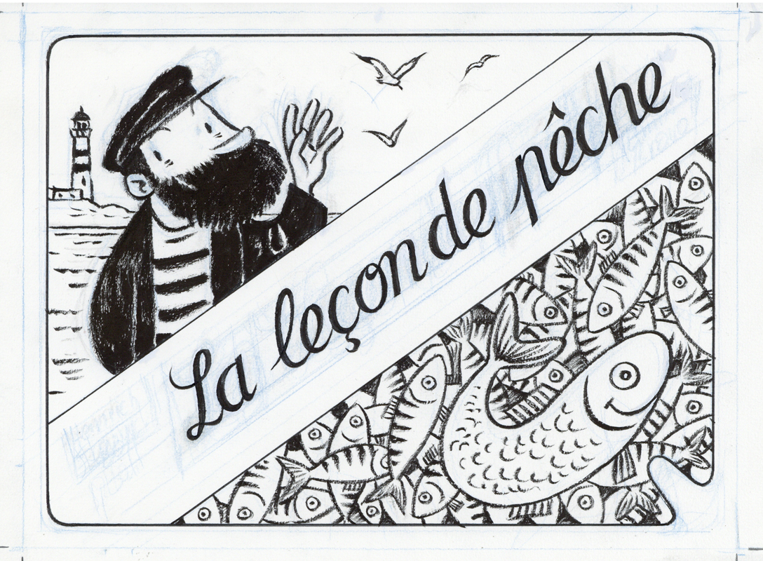 La Leçon de Pêche – Couverture