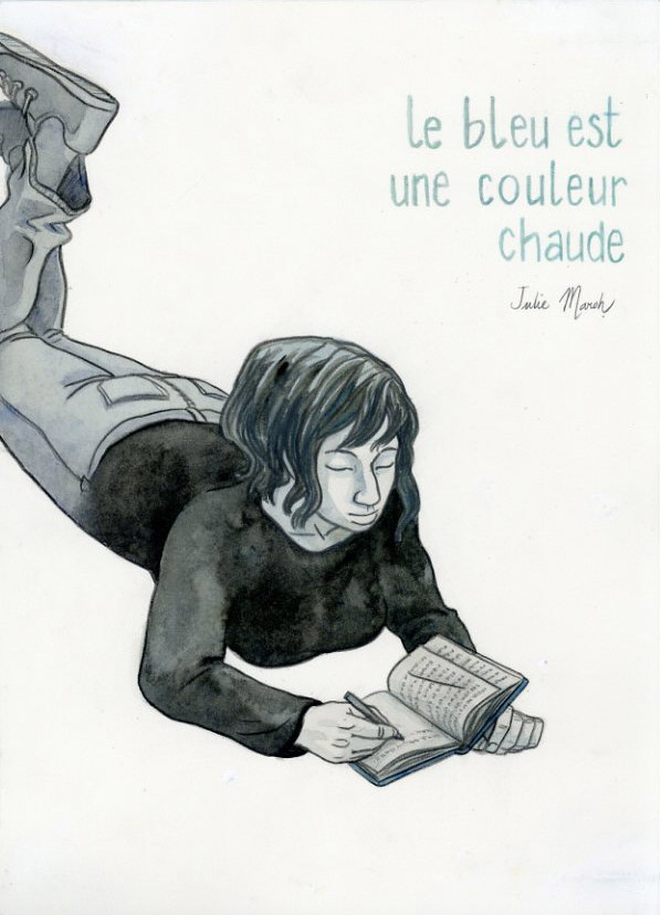 Le Bleu est une couleur chaude, illustration 4