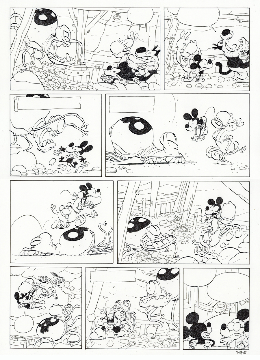 La jeunesse de Mickey, planche 18