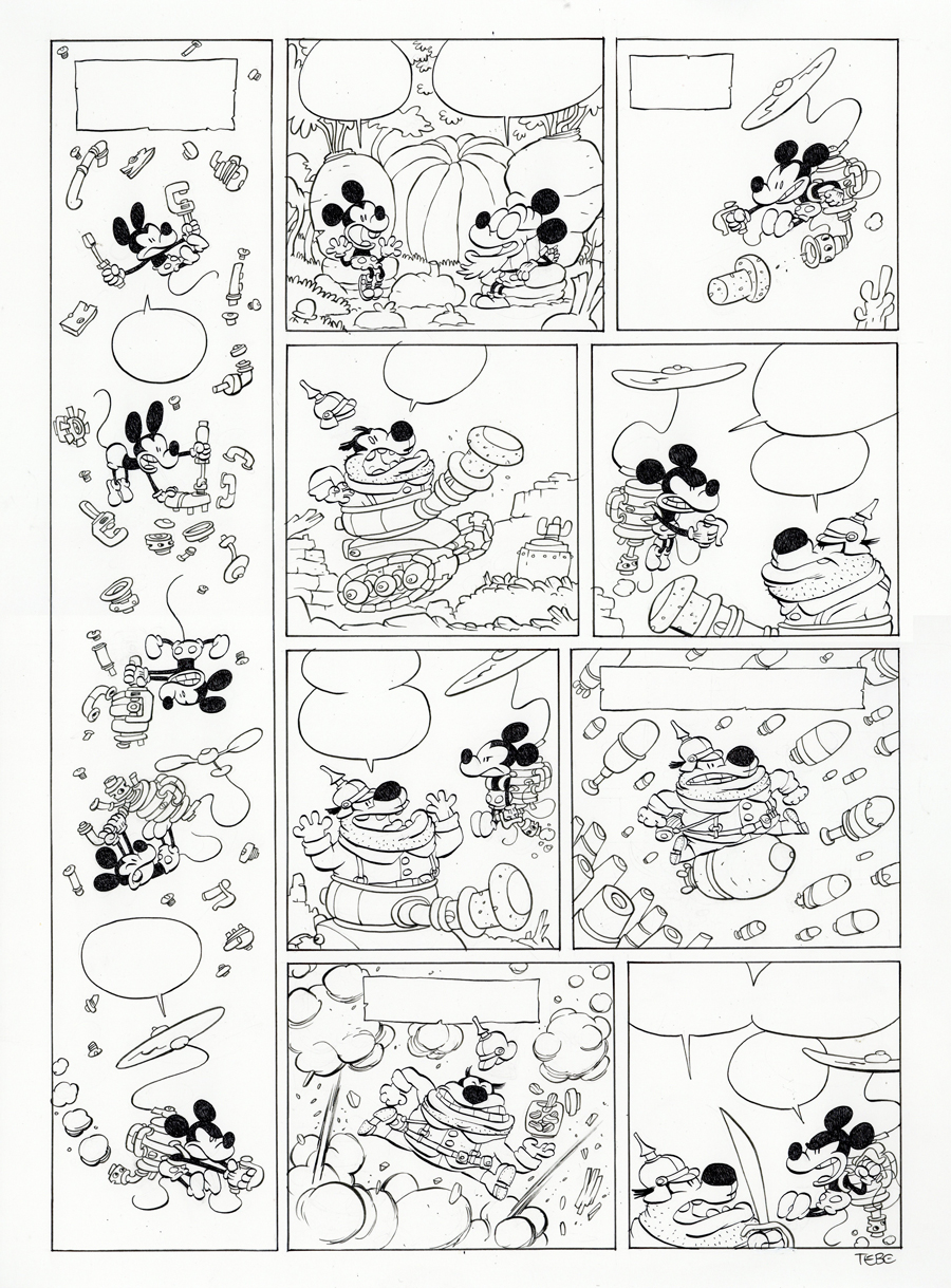 La jeunesse de Mickey, planche 44