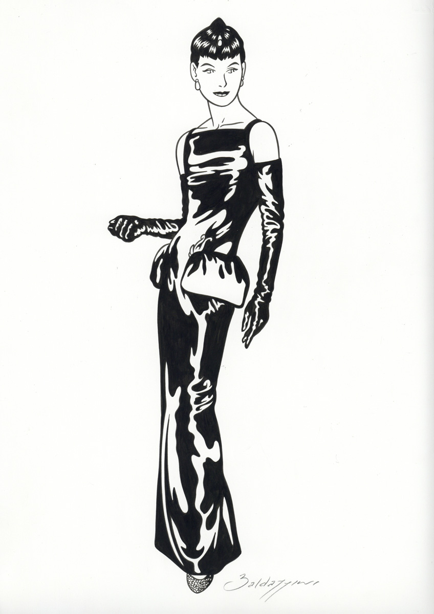 illustration Dior