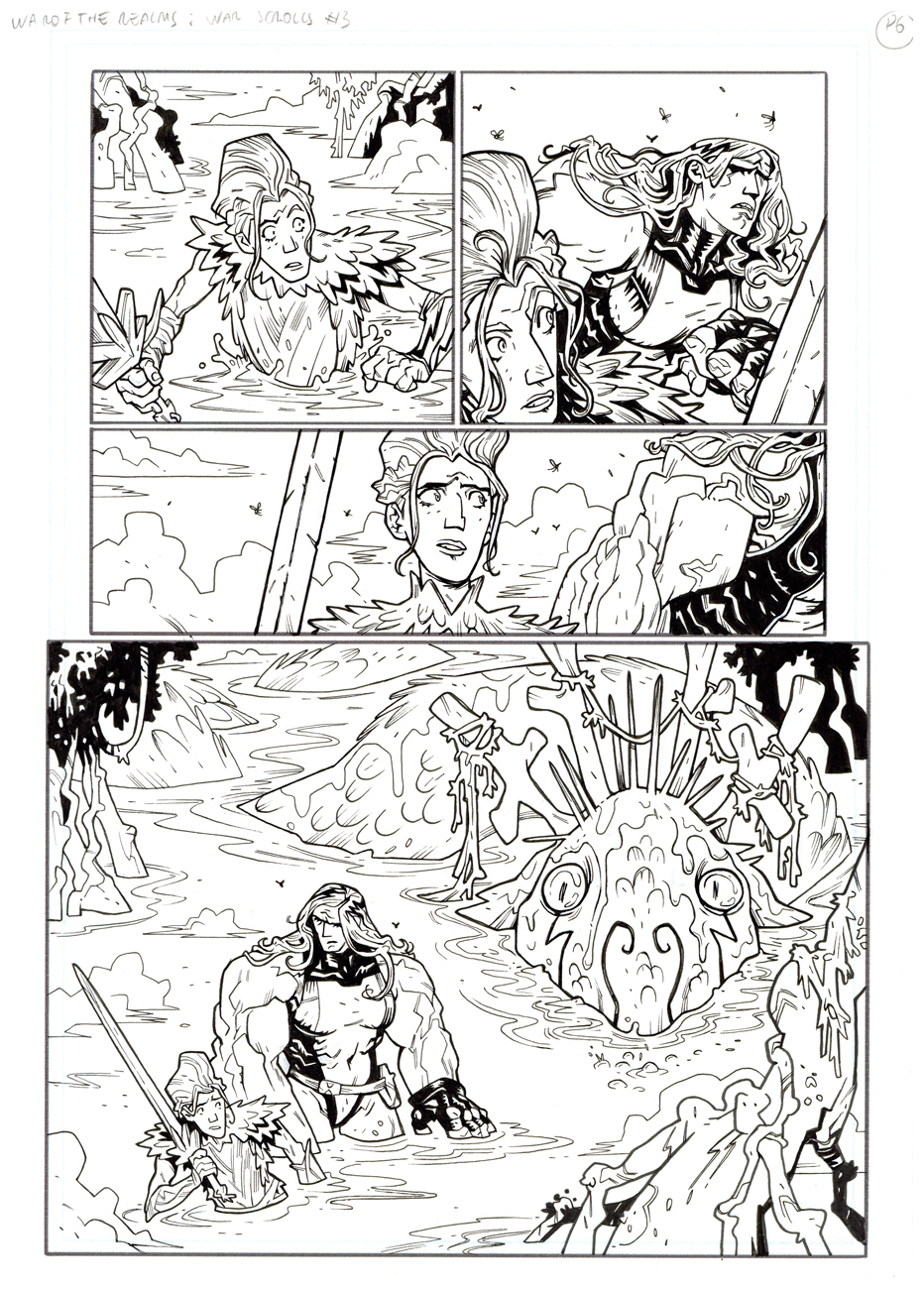 War Scrolls #3, planche 6