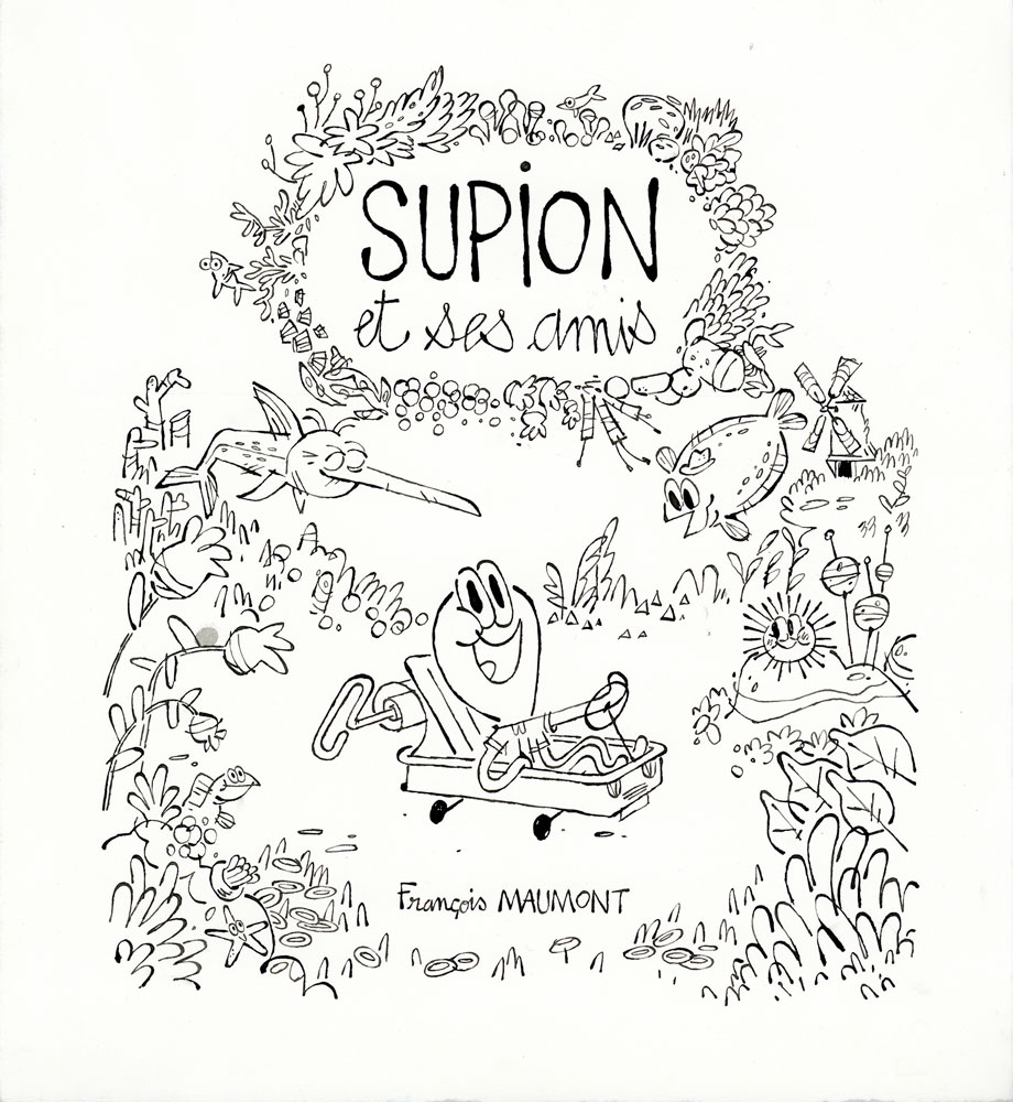 Supion et ses amis – Couverture