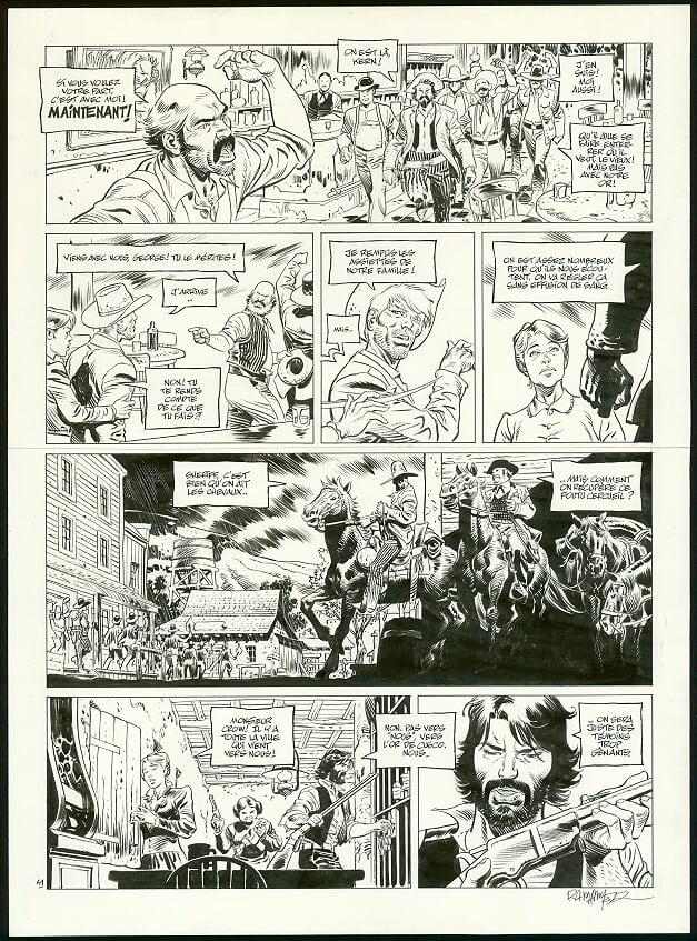 Undertaker, Le mangeur d’or, Tome 1, Planche 41